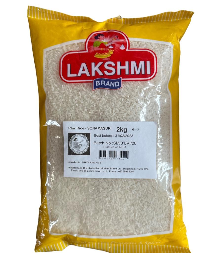 LAKSHMI BRAND - Sona masuri rice 10 kg